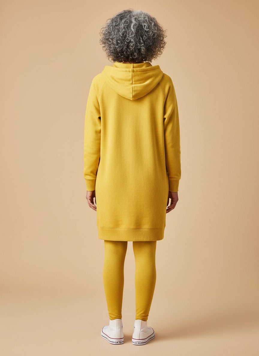 Yellow "Moxie" Hoodie Dress & Leggings Deal