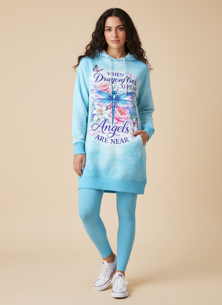 "Hover" Hoodie Dress & Leggings Deal