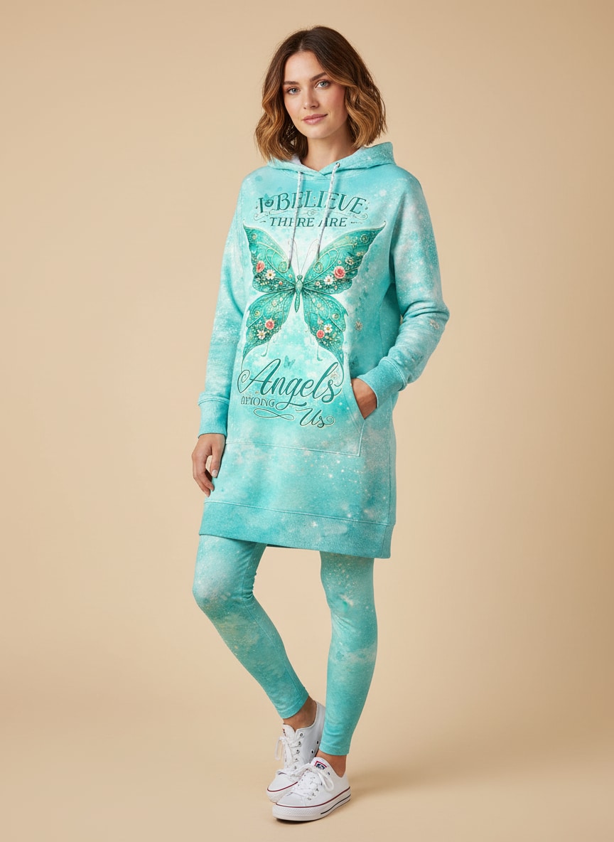 "Wisp" Hoodie Dress & Leggings Deal