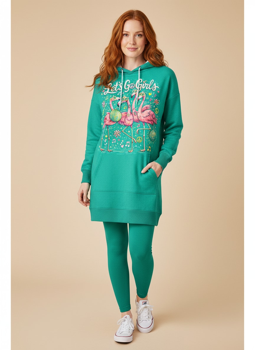 "Flocka" Hoodie Dress & Leggings Deal