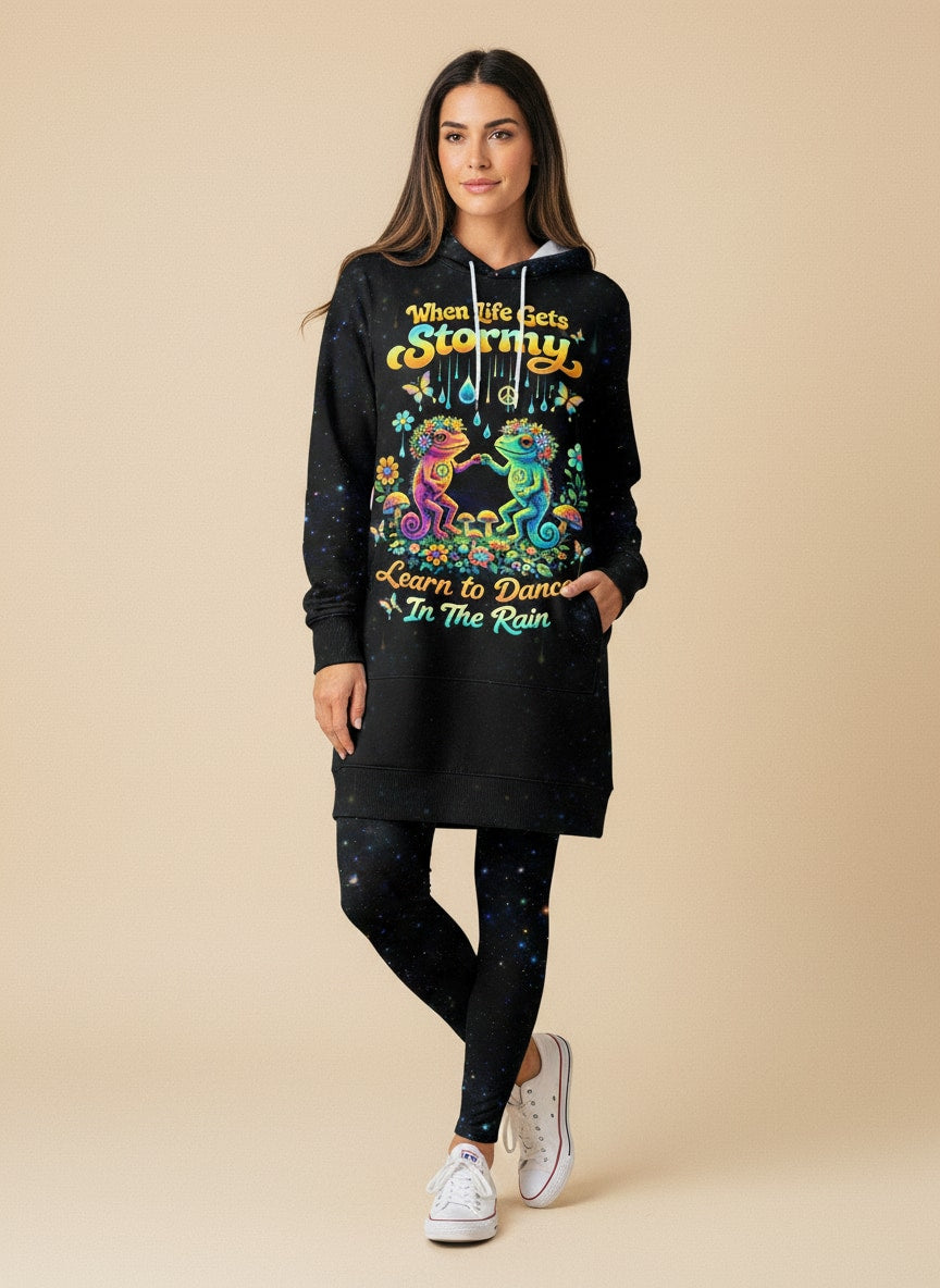 "Stomp" Hoodie Dress & Leggings Deal