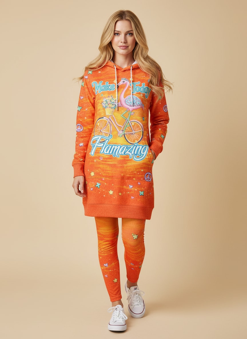 "Zesty" Hoodie Dress & Leggings Deal