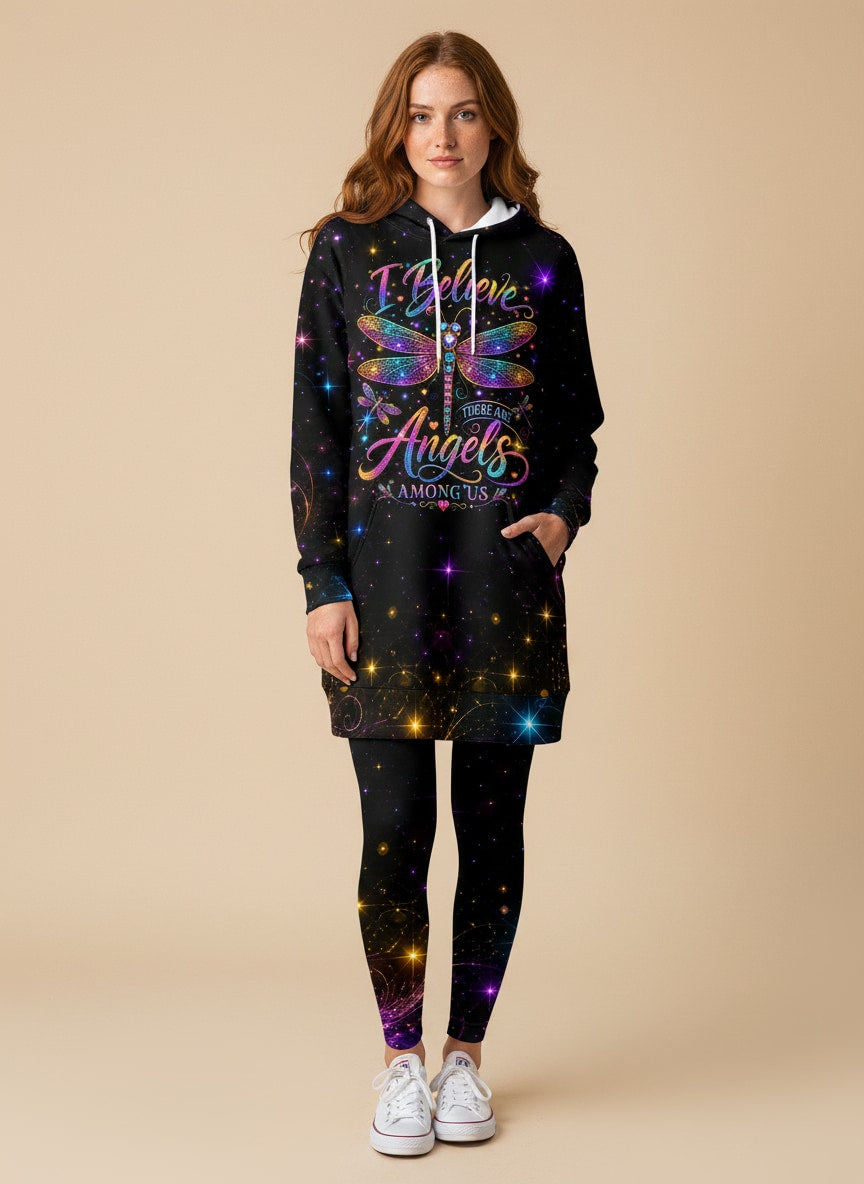 "SHIMMER" Hoodie Dress