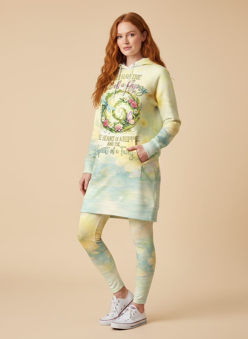 "Sprite" Hoodie Dress & Leggings Deal