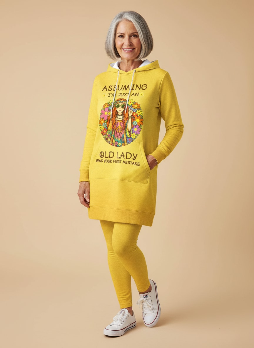 Yellow "Moxie" Hoodie Dress & Leggings Deal