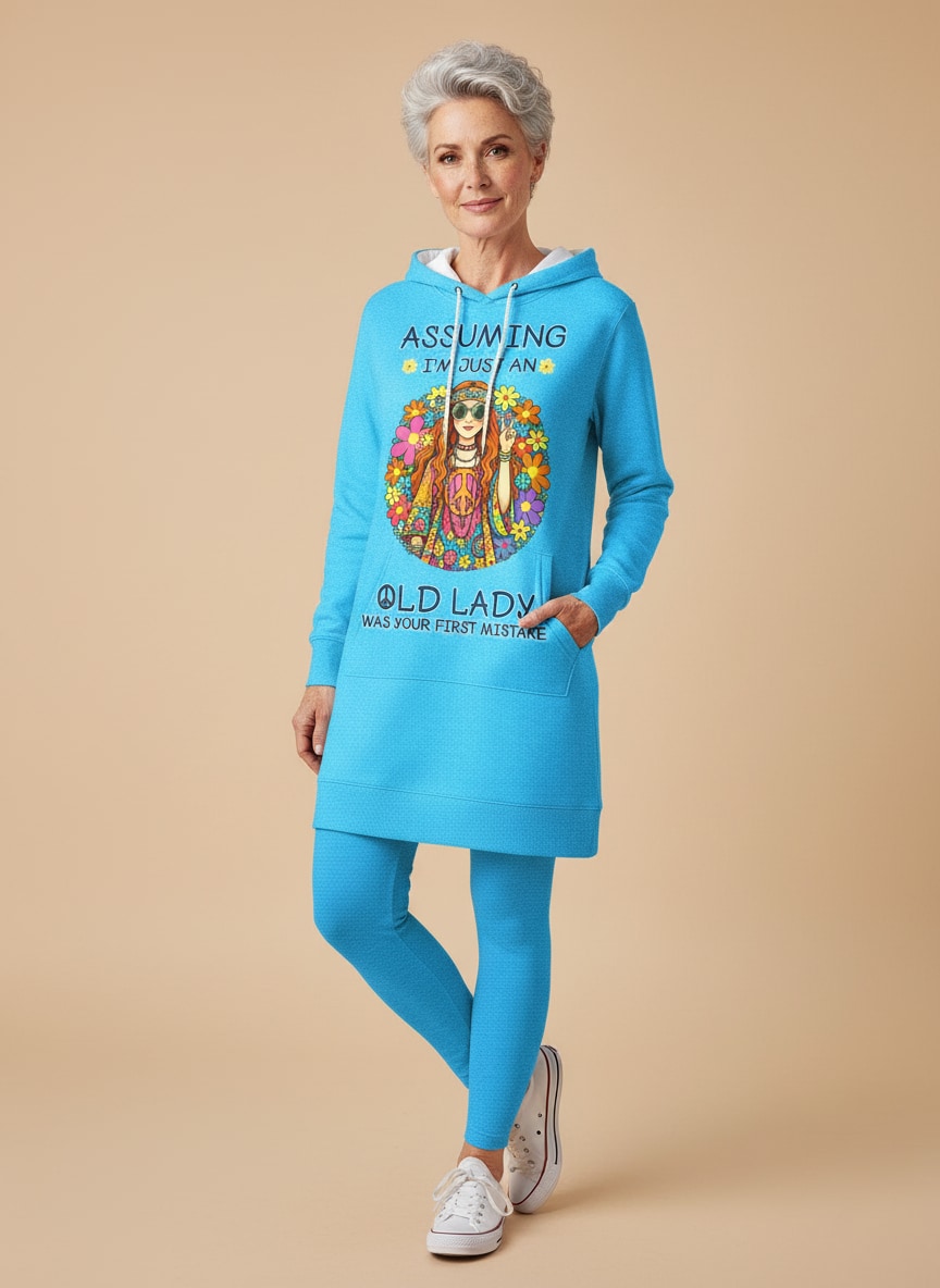 Turquoise "Moxie" Hoodie Dress & Leggings Deal