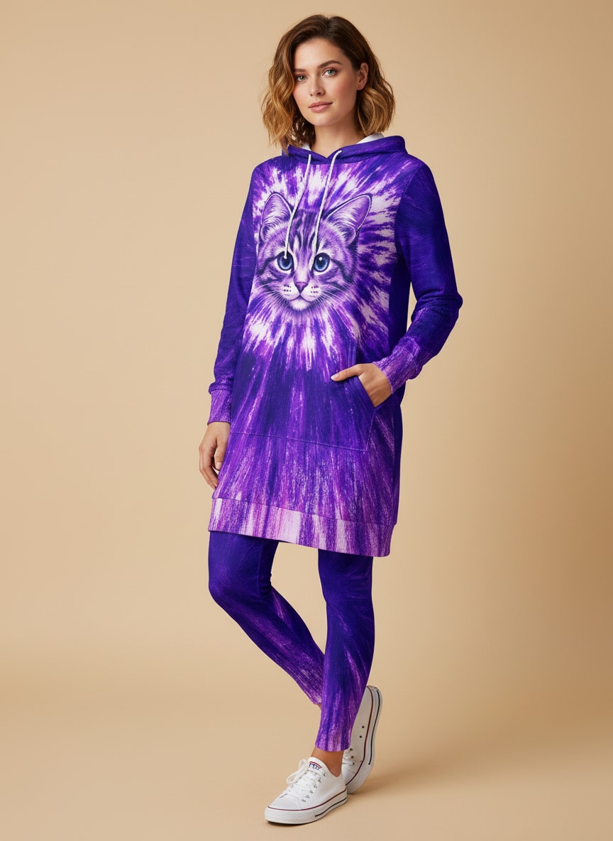 "VELVET" Hoodie Dress