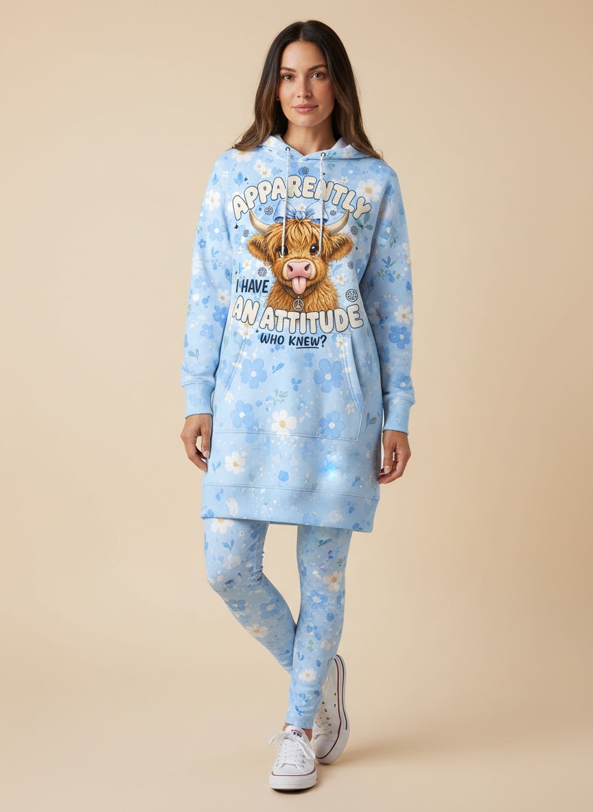 "TAFFY" Hoodie Dress