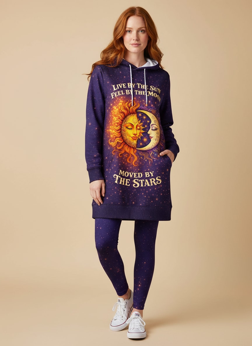 "Eclipse" Hoodie Dress & Leggings Deal