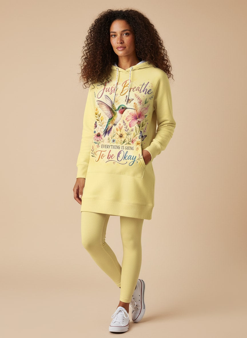 "FLIT" Hoodie Dress