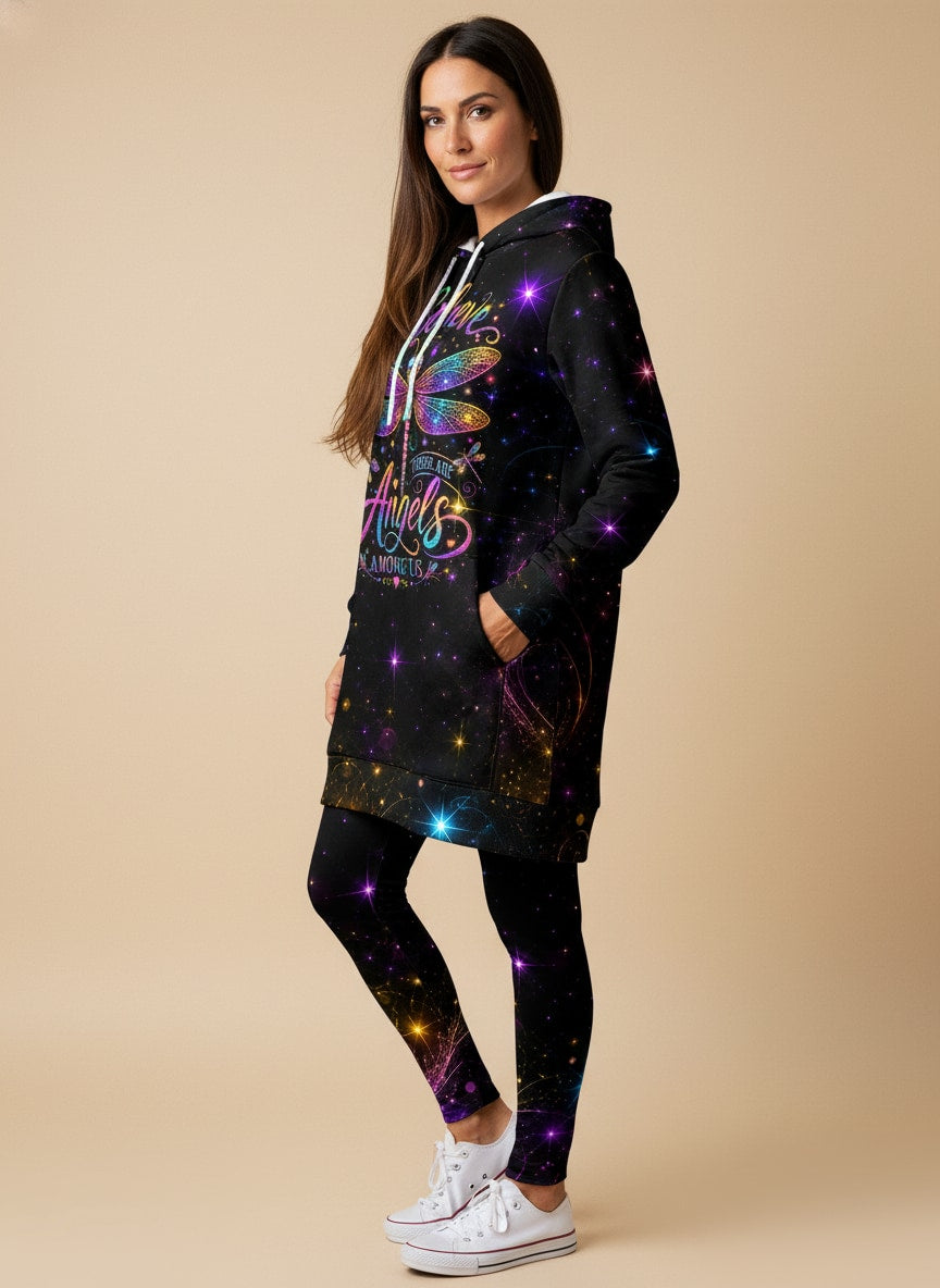 "SHIMMER" Hoodie Dress