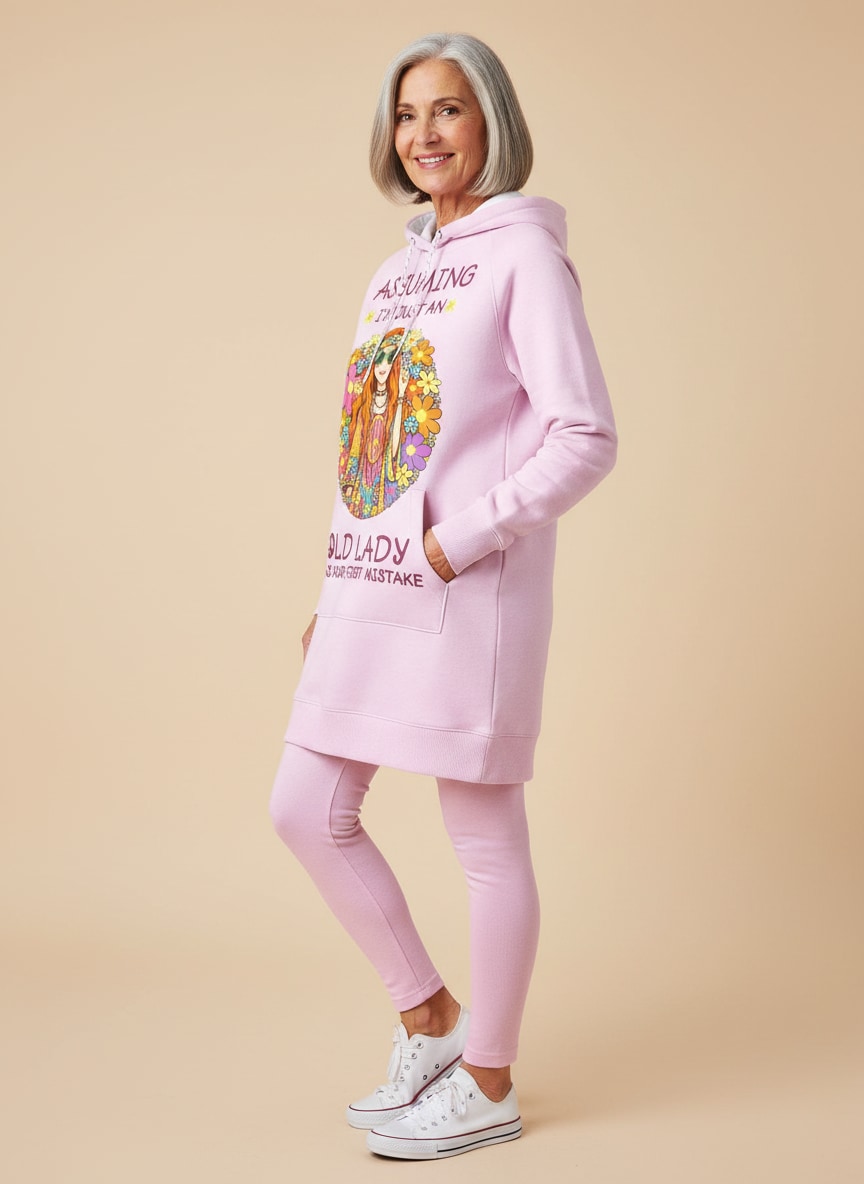 Blush "Moxie" Hoodie Dress & Leggings Deal