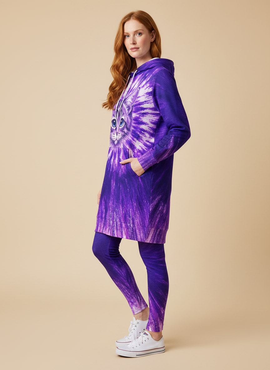 "VELVET" Hoodie Dress