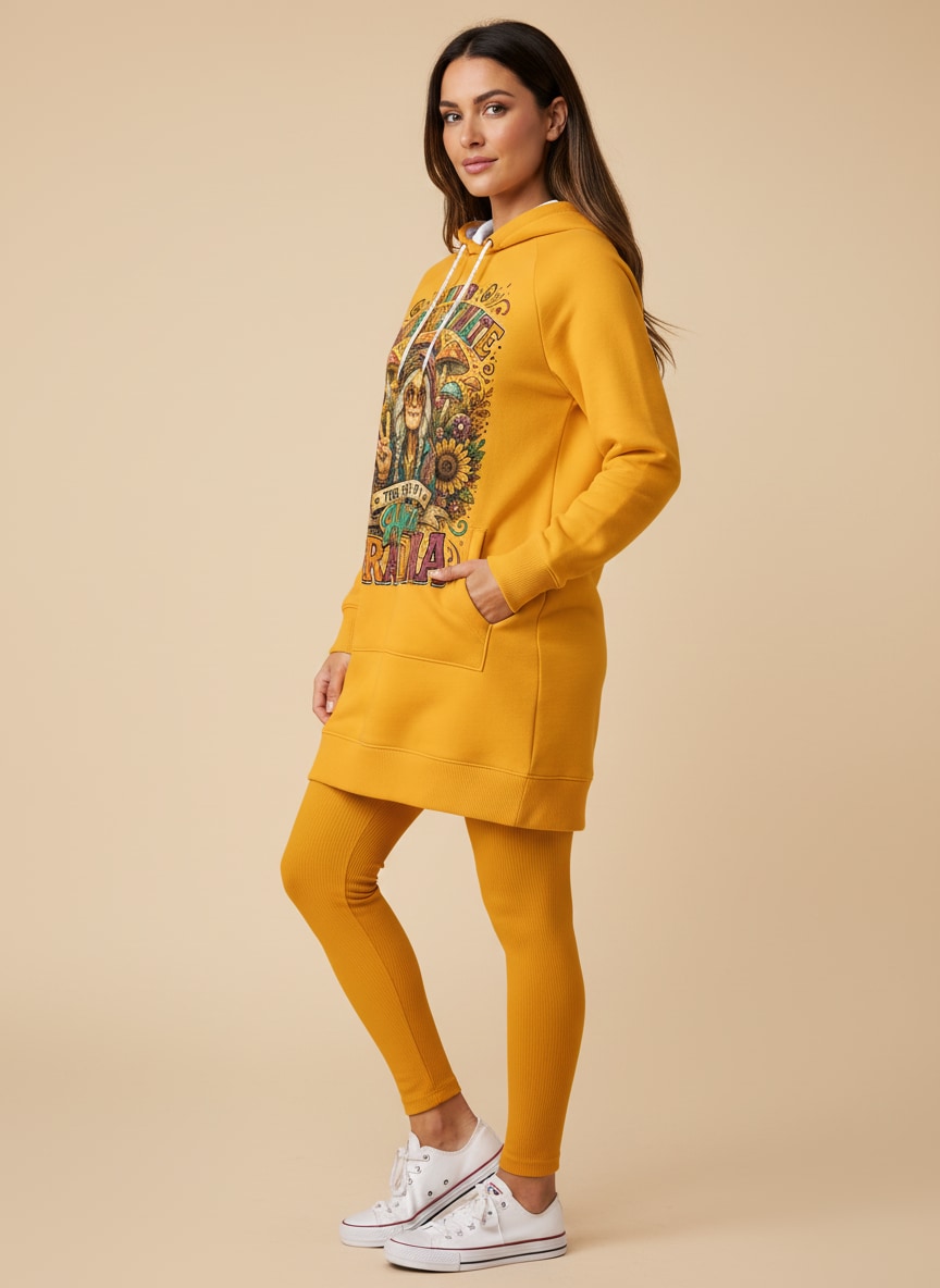 "MAVEN" Hoodie Dress