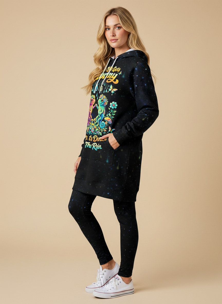 "Stomp" Hoodie Dress & Leggings Deal