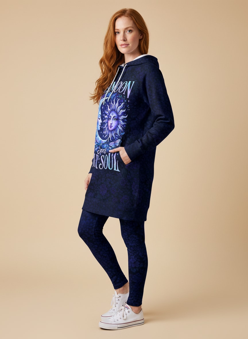 "Gaze" Hoodie Dress & Leggings Deal