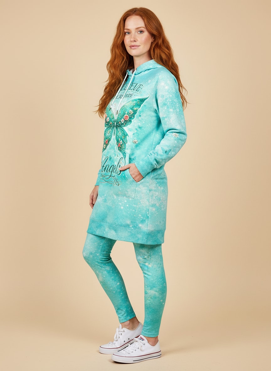 "Wisp" Hoodie Dress & Leggings Deal