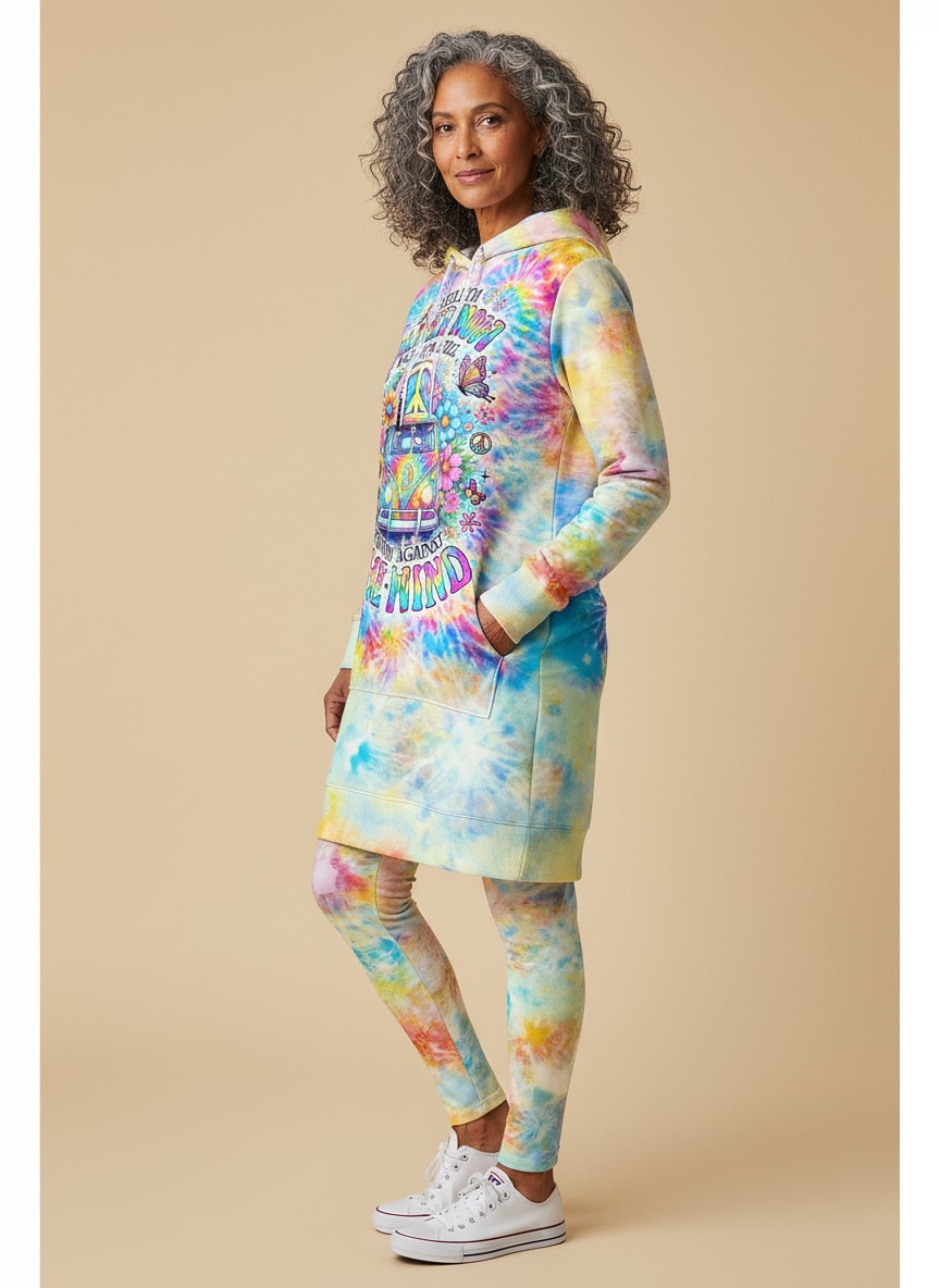 "Burst" Hoodie Dress & Leggings Deal