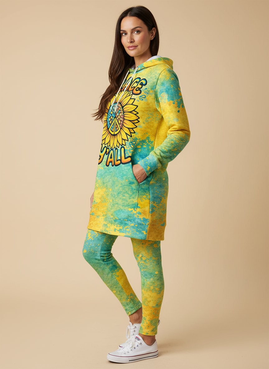 "Howdy" Hoodie Dress & Leggings Deal