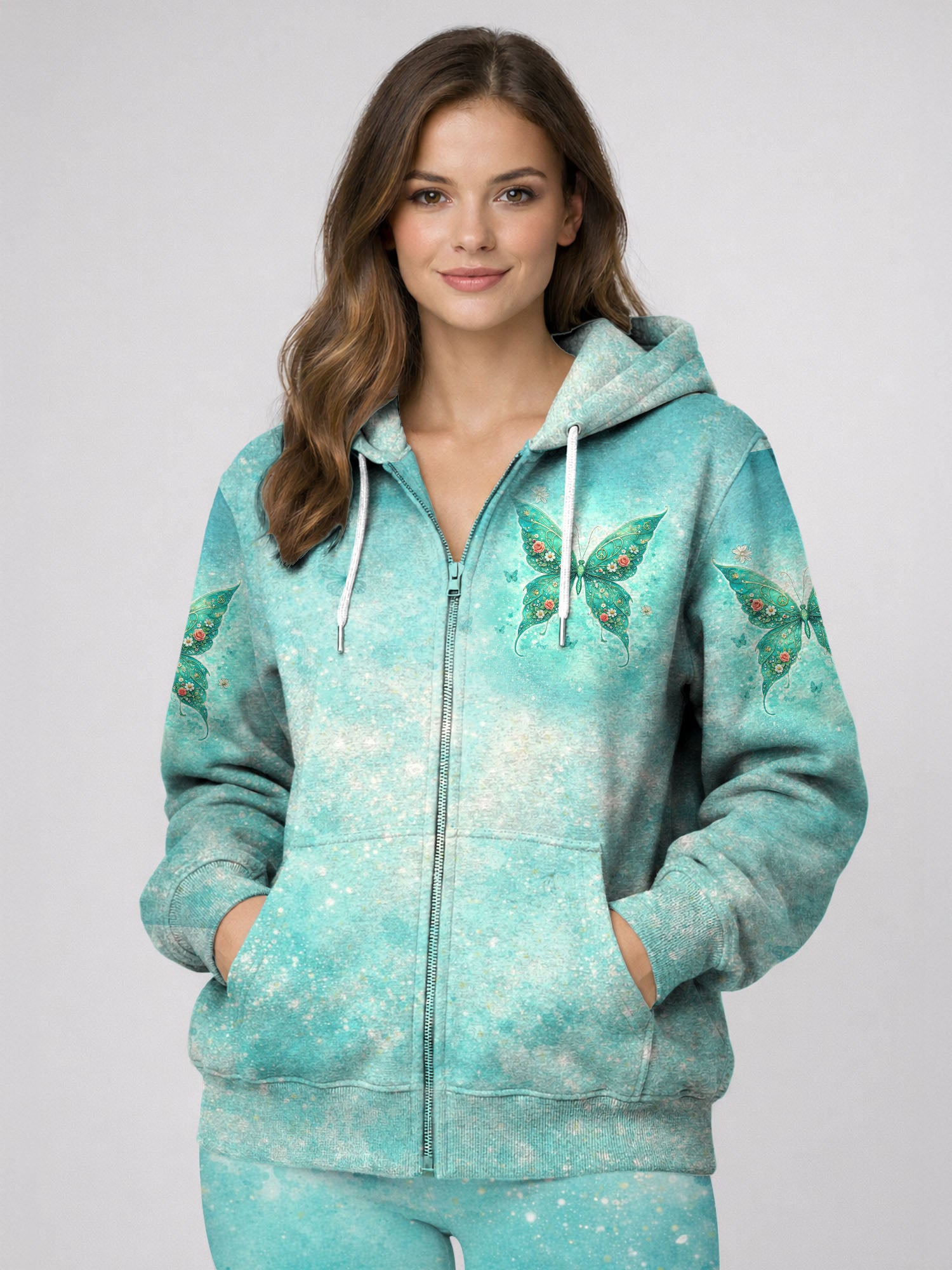 "Wisp" Zip Hoodie