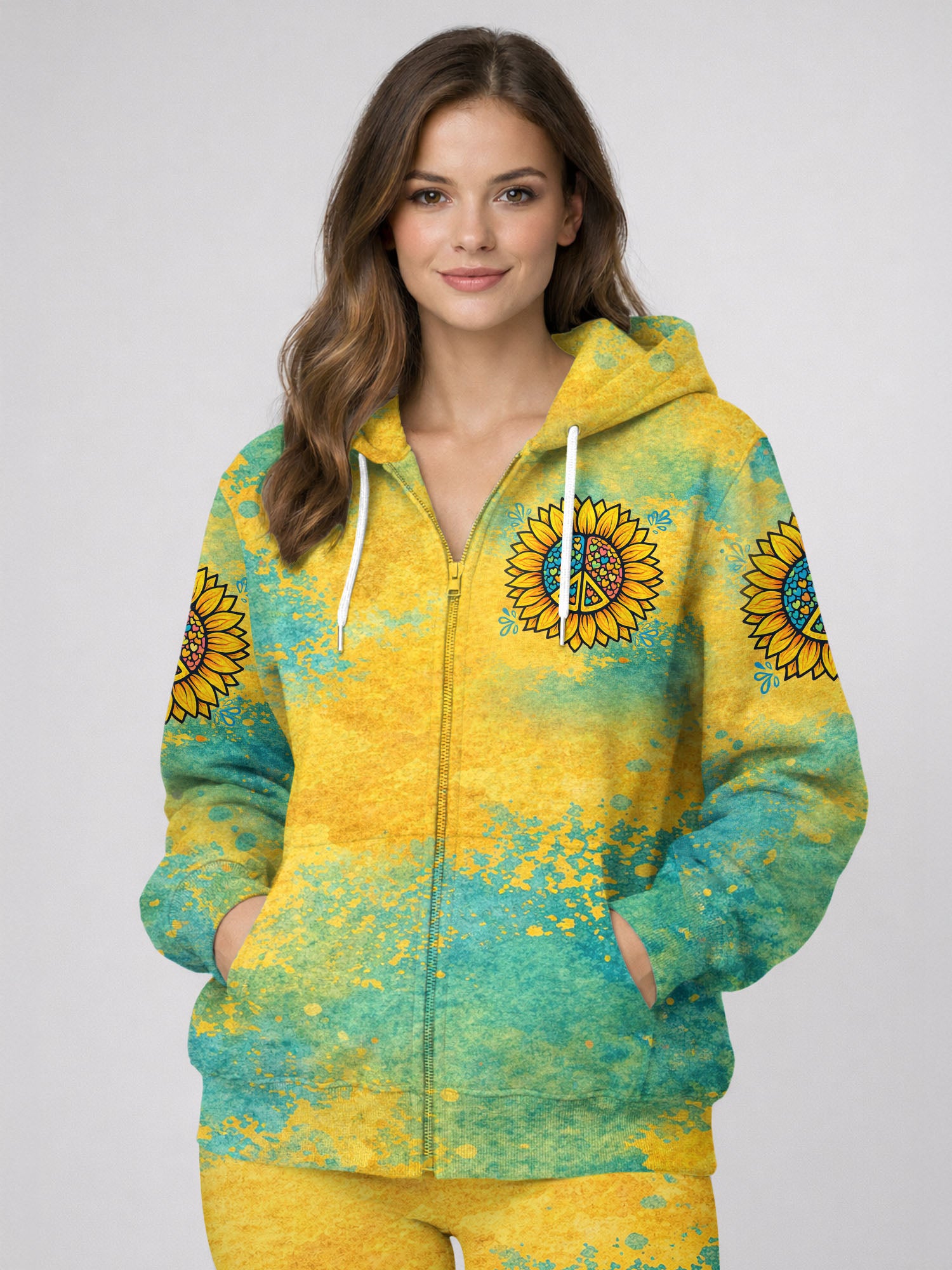 "Howdy" Zip Hoodie