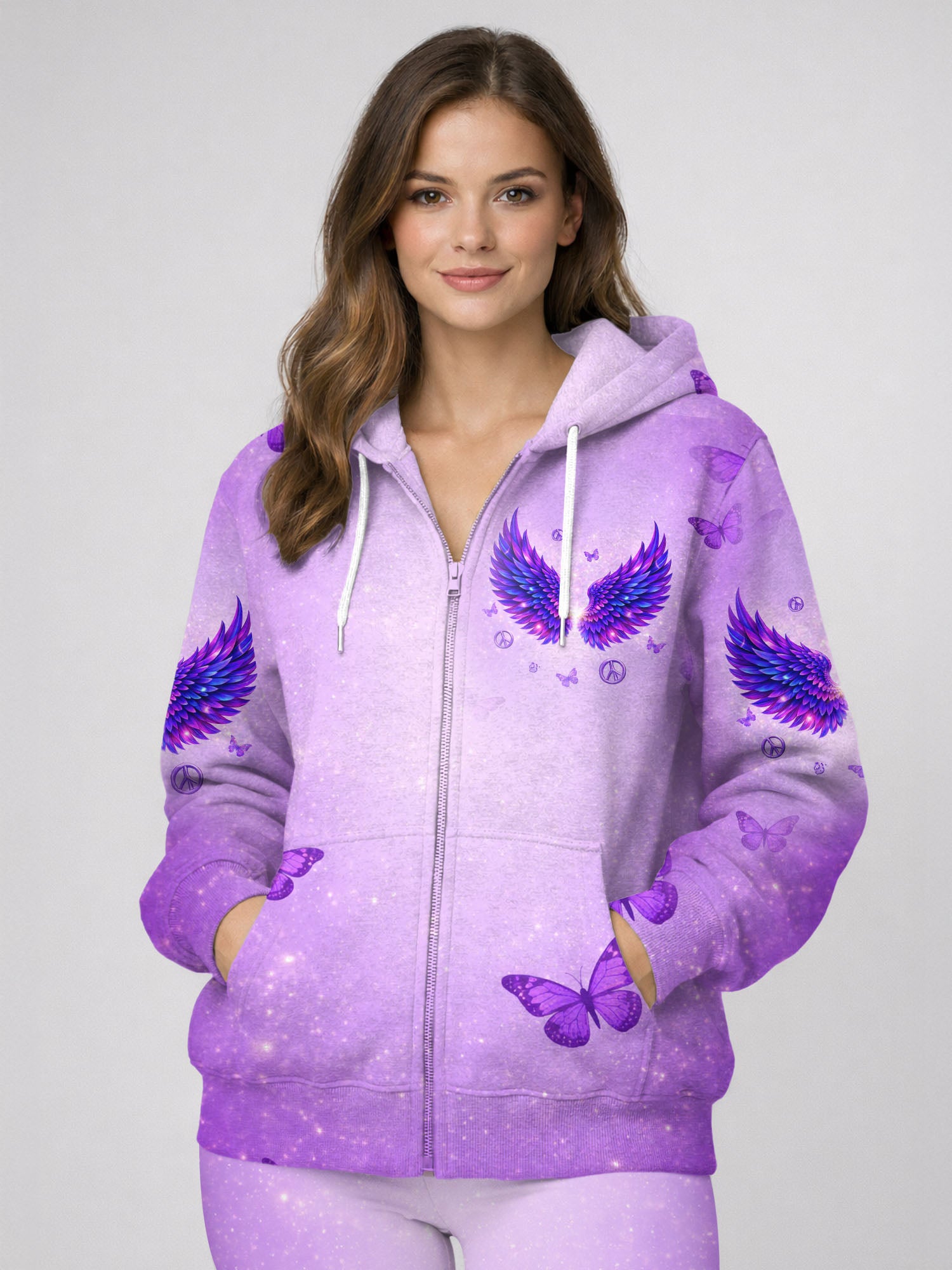 "Grace" Zip Hoodie