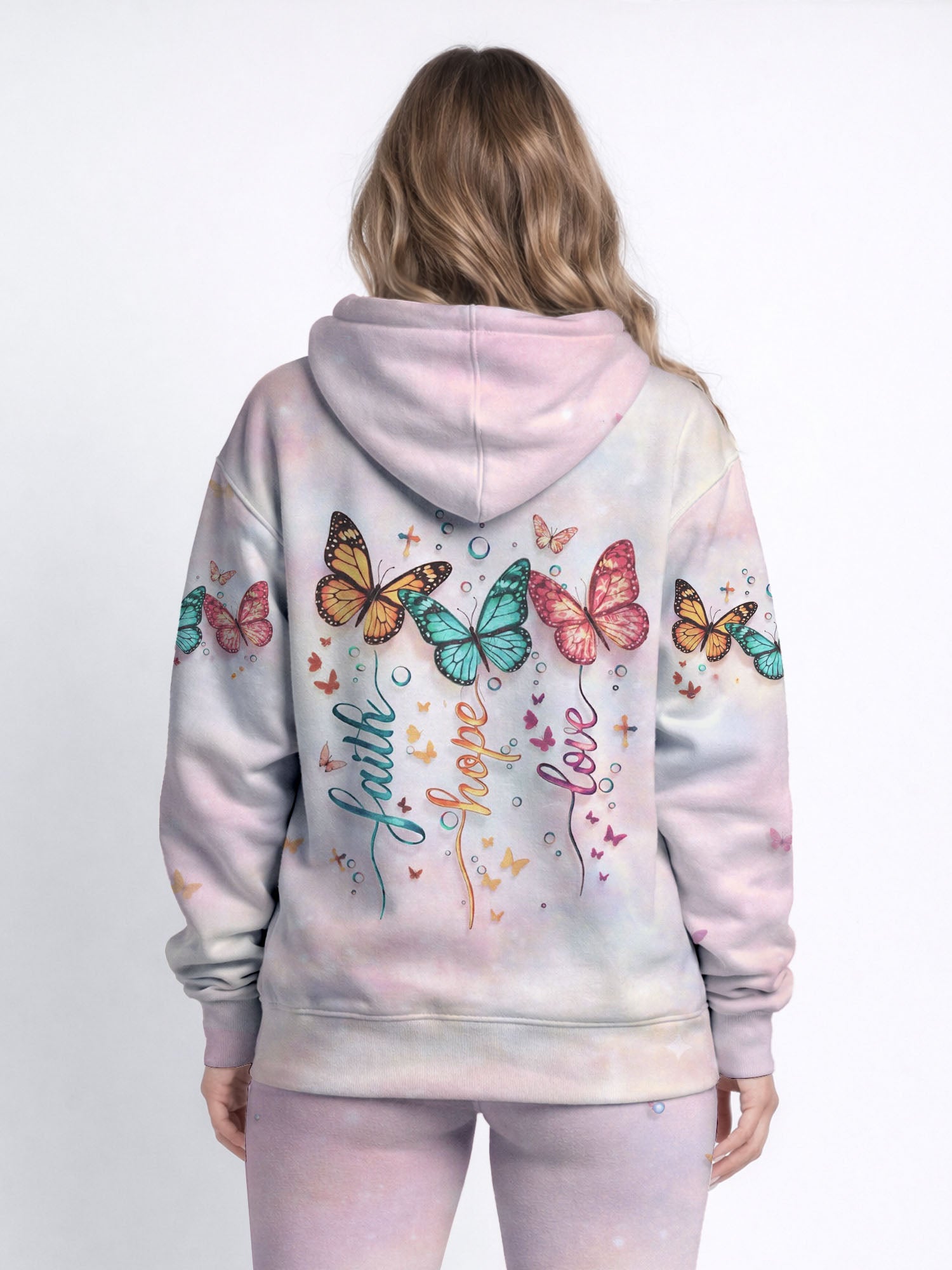 "Flutter" Zip Hoodie